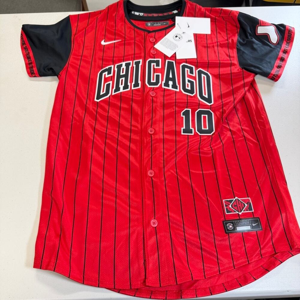 Yoan Moncada Chicago White Sox Nike MLB City Connect Jersey Youth XL 18/20 NWT